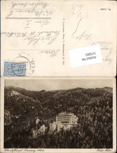 545001,Semmering Palace Hotel