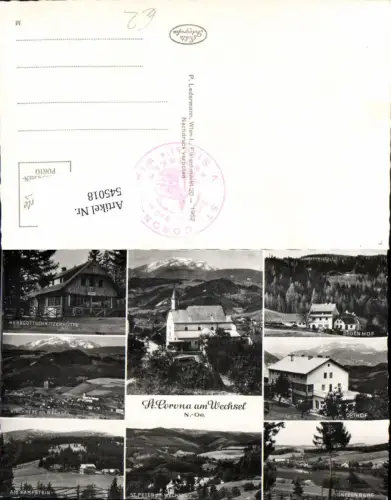 545018,St. Corona am Wechsel