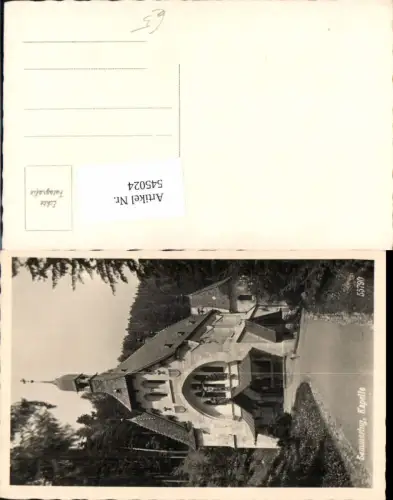 545024,tolle Foto-AK Semmering Kapelle