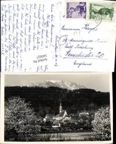 545027,Seebenstein mit Schneeberg