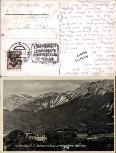 561013,Reichenau a.d. Rax Rothschild Schloss