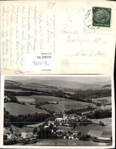 561596,Foto Ak Zöbern Totale