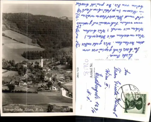 561720,Foto Ak Zöbern Totale