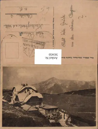 563450,Rax Otto-Haus Camillo Kronich Reichenau an der Rax
