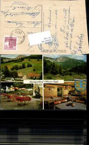 587409,Mehrbild Ak Alpengasthof Oberer Eggl Prein a. d. Rax Reichenau an der Rax