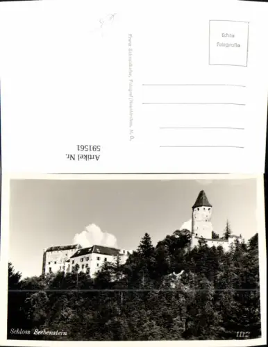591561,Foto Ak Schloss Seebenstein