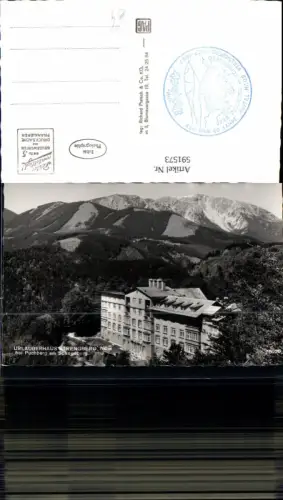 591573,Foto Ak Urlauberhaus Strengberg b. Puchberg a. Schneeberg