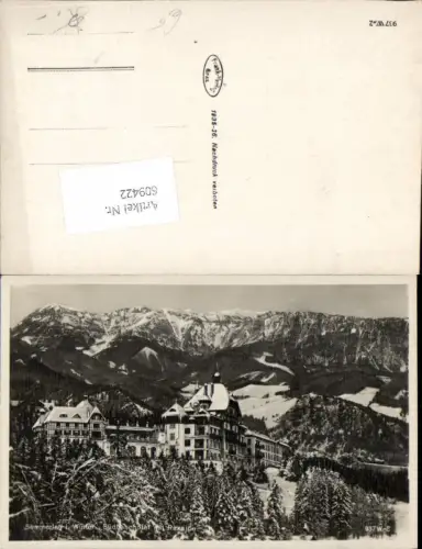 609422,Semmering Südbahnhotel Rax