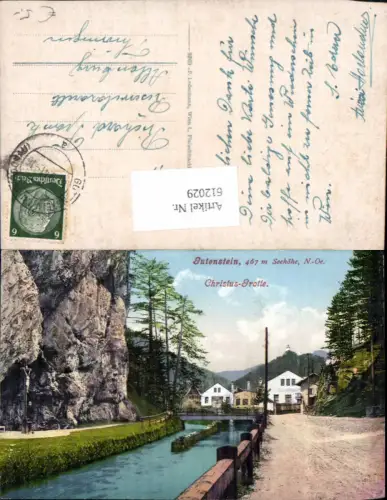 612029,Gutenstein Christus Grotte pub Ledermann 8369