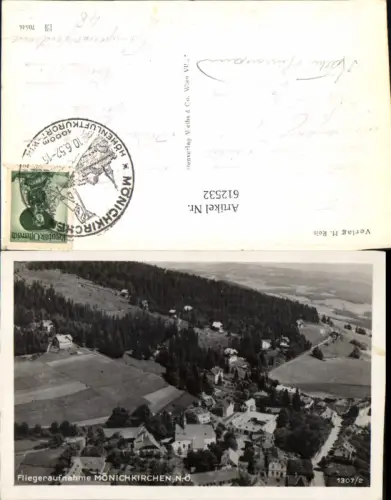612532,Fliegeraufnahme Mönichkirchen am Wechsel Luftbild