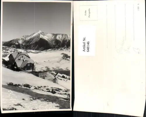 648146,Foto Ak Reichenau a. d. Rax Ottohaus