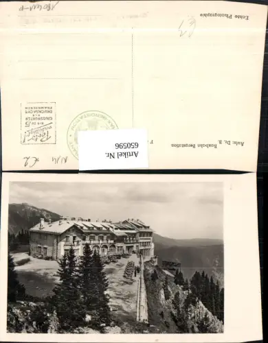 650596,Foto Ak Raxbahn Bergstation Hirschwang Reichenau an der Rax
