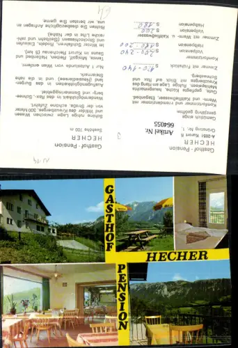 664055,Mehrbild Ak Reichenau a. d. Rax Gasthof Pension Hecher