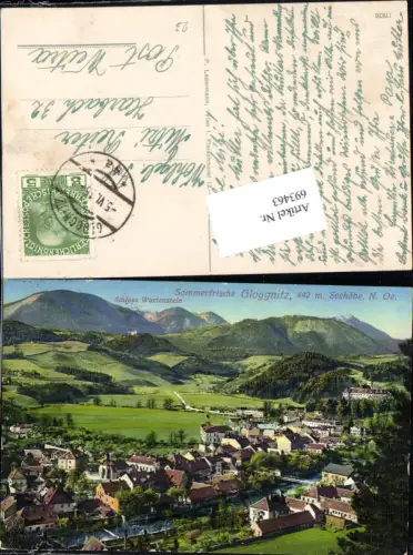 693463 Gloggnitz 1915 pub Harbach Weitra