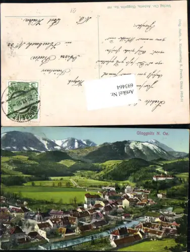 693464 Gloggnitz 1910 pub Harbach Weitra