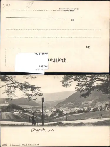 697354 Gloggnitz Partie am Ortsrand pub Ledermann 3270