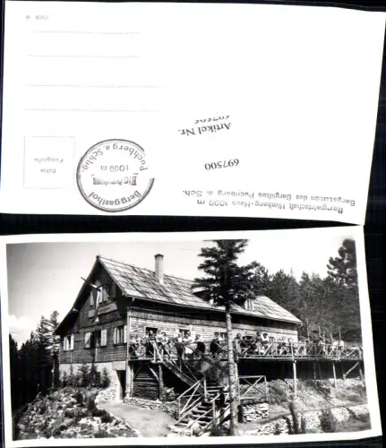 697500 Himberg Haus Himberghaus Puchberg am Schneeberg