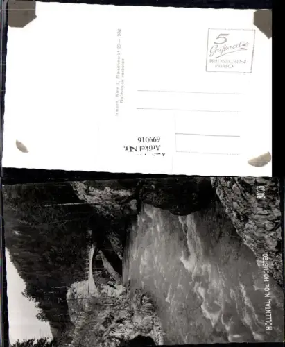 699016 Nasswald Höllental Hochsteg