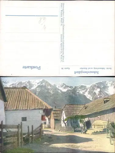 701748 Schneebergdörfl Schneeberg m. Rax Puchberg