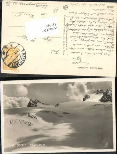 111916,Karl Eisfeld Dachstein Hallstatt Gosau