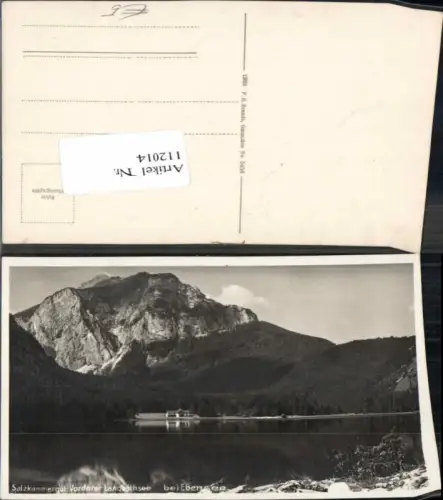 112014,Salzkammergut Vorderer Langbathsee bei Ebensee pub Brandt 5456