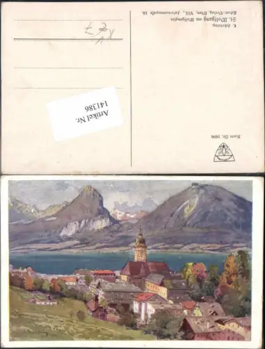 141386,Dt. Schulverein 1680 L. Scheiring St Wolfgang am Wolfgangsee