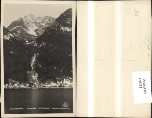 156331,Hallstatt m. d. Salzberg