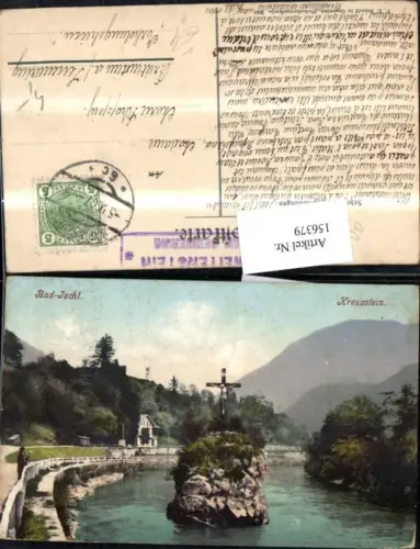 156379,Bad Ischl Kreuzstein 1907 pub F E Brandt 200