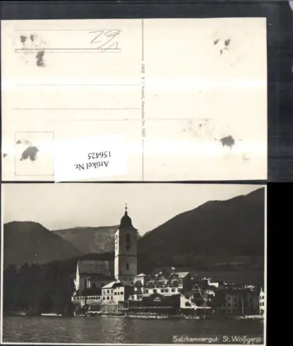 156425,St Wolfgang Wolfgangsee Salzkammergut pub F E Brandt 5521