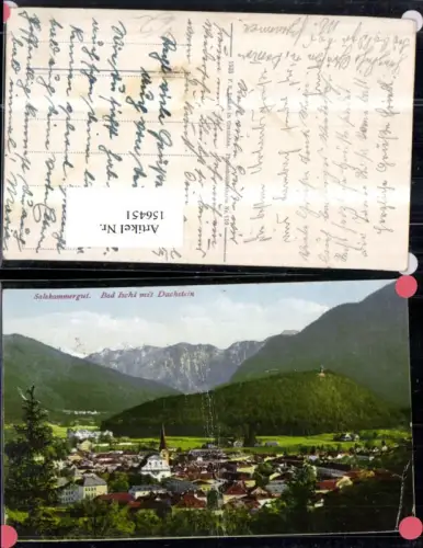 156451,Bad Ischl m. Dachstein pub F E Brandt 110