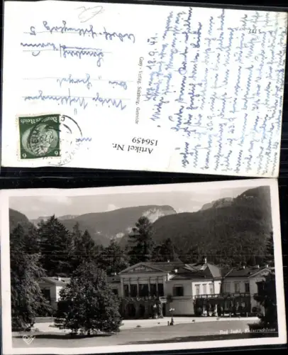 156459,Bad Ischl Kaiserschloss Frontansicht 1941
