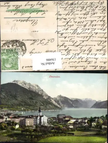 156486,Gmunden Traunsee pub F E Brandt 133