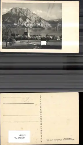 156654,Altmünster m. d. Traunstein Traunsee Salzkammergut pub F E Brandt 5036