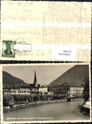 167509,Bad Ischl Hotel Austria u. Elisabeth Traun