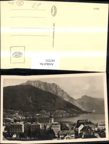 167551,Gmunden m. Traunstein Totale
