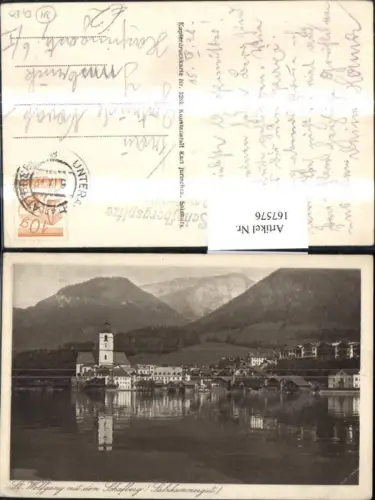 167576,Salzkammergut St. Wolfgang m. dm. Schafberg
