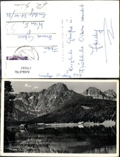 179585,Almsee Grünau Almtal pub F. E. Brandt 11463