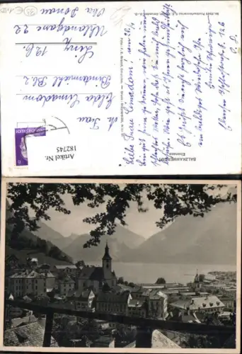 182745,Ebensee Teilansicht Salzkammergut pub F. E. Brandt 6243