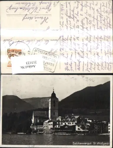 213123,St Wolfgang a. Wolfgangsee Salzkammergut Hotel Weisses Rössl pub F. E. Brandt 5521