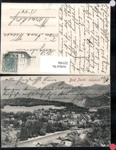 225496,Bad Ischl Kaltenbach Totale pub F. E. Brandt 1975