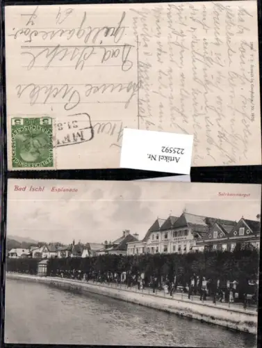 225592,Bad Ischl Esplanade pub F. E. Brandt 1970