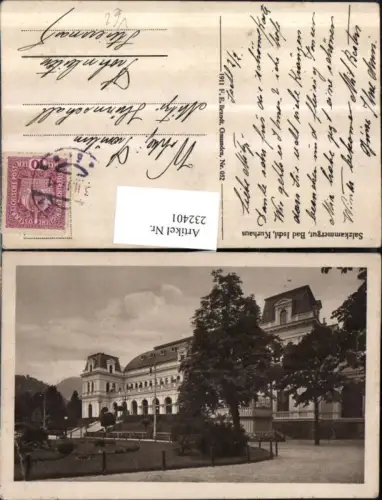 232401,Bad Ischl Kurhaus pub F. E. Brandt 052
