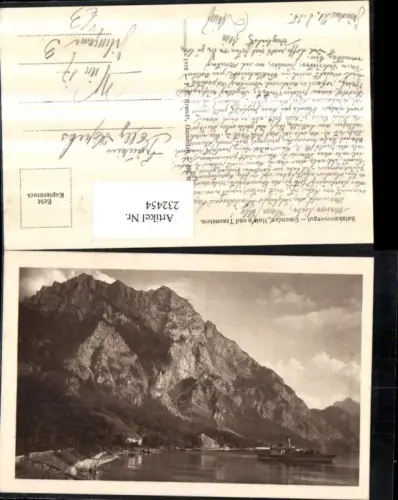 232454,Gmunden Hoisn u. Traunstein Dampfer pub F. E. Brandt 037