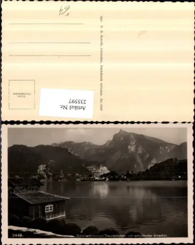235597,Traunkirchen m. Schlafender Griechin pub F. E. Brandt 5449