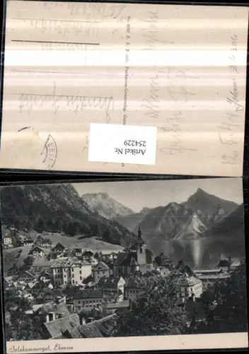 254229,Ebensee Totale Kirche pub F. E. Brandt 5047