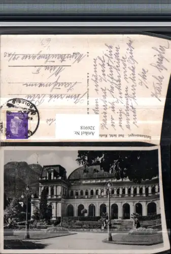 326918,Bad Ischl Kurhaus Gebäude pub F. E. Brandt 5074