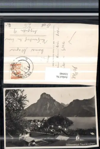 326940,Traunkirchen Teilansicht Bergkulisse pub F. E. Brandt 5043