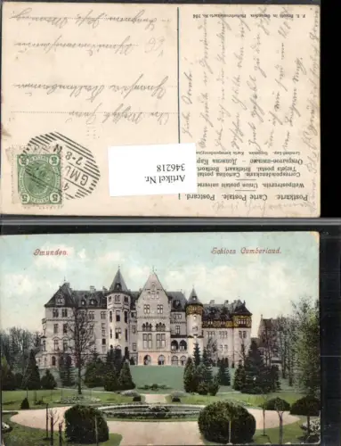 346218,Gmunden Schloss Cumberland pub F. E. Brandt 104