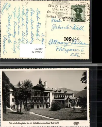 346235,Bad Ischl Kur- und Erholungsheim pub F. E. Brandt 11051