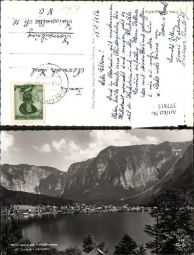 377815,Obertraun am Hallstättersee Totale m. Dachstein Seilbahn Bergkulisse pub Cosy 535